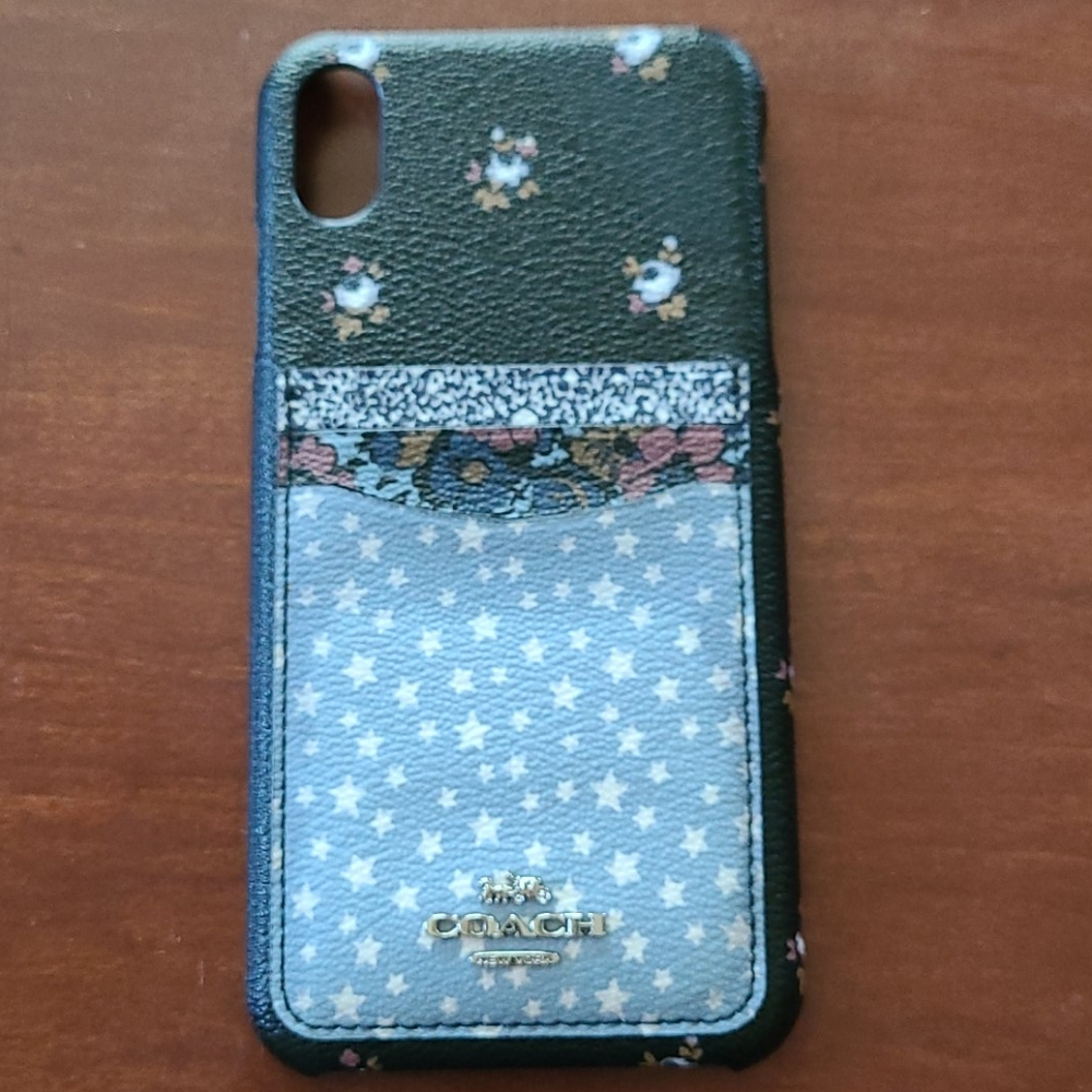 Authentic Coach iPhone XS Max Case. NWOT or box.